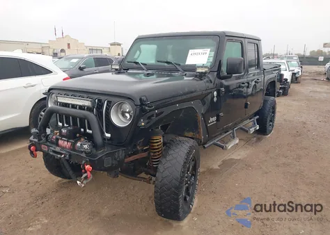 2021 Jeep Gladiator Overland 4X4 from USA, damaged, VIN 1C6HJTFG4ML546222